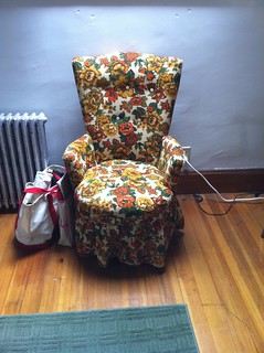 iPhone. Chair